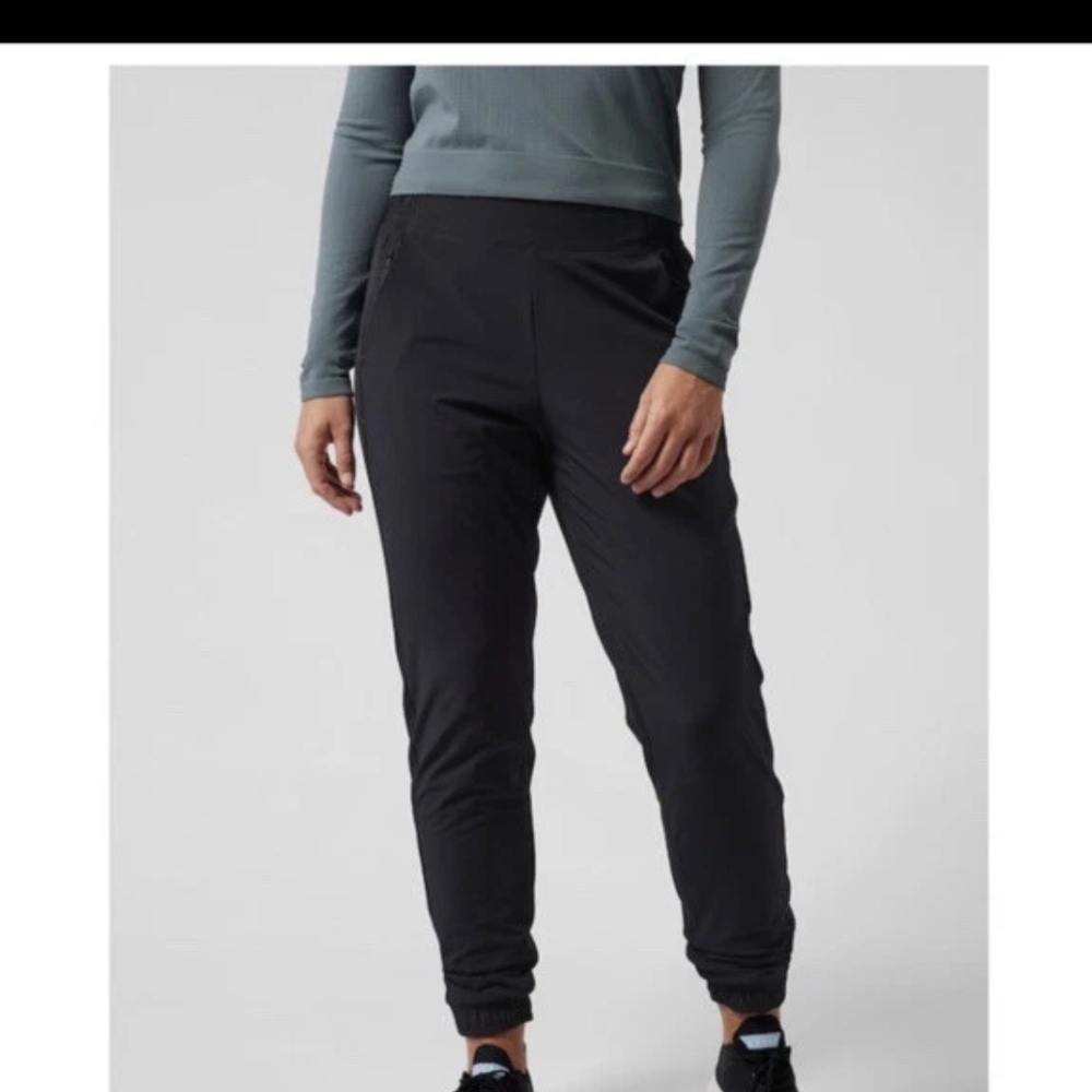 ATHLETA Brooklyn Lined Double Jogger size 2 Black